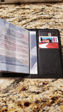 Load image into Gallery viewer, Custom Passport Holder/Wallet with Document Window