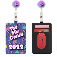 Load image into Gallery viewer, Custom Cruise Card Holder with Retractable String Clip