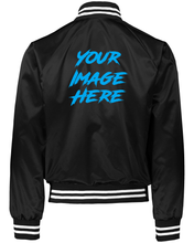 Load image into Gallery viewer, Custom-Printed Augusta Satin Jacket