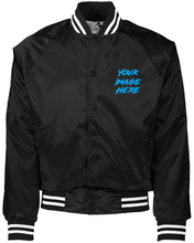 Load image into Gallery viewer, Custom-Printed Augusta Satin Jacket