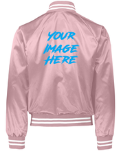 Load image into Gallery viewer, Custom-Printed Augusta Satin Jacket