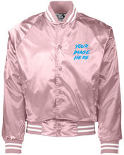 Load image into Gallery viewer, Custom-Printed Augusta Satin Jacket