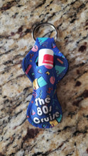 Load image into Gallery viewer, Custom Neoprene Chapstick Holder Keychain