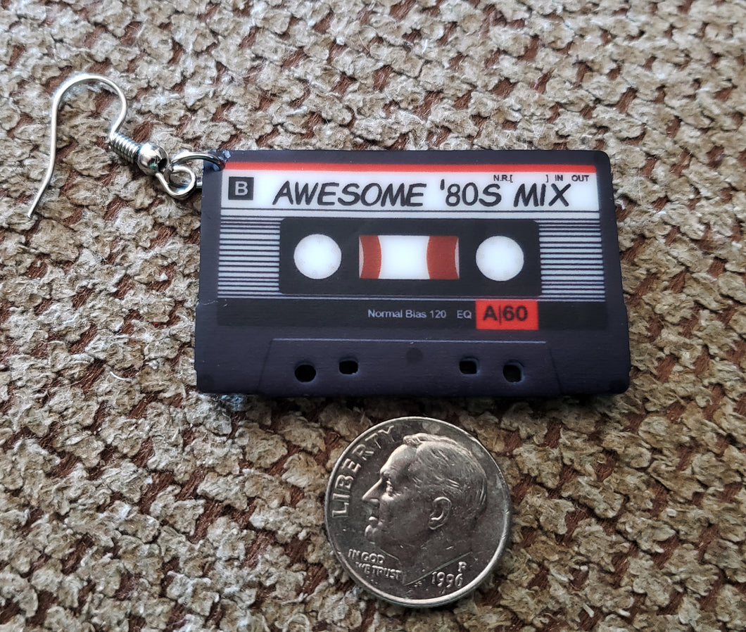 Custom Cassette Tape Earrings