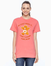 Load image into Gallery viewer, My Spirit Animal Is... I Don&#39;t Fucking Care Bear T-shirt
