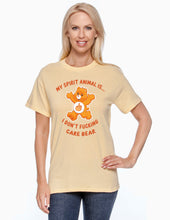 Load image into Gallery viewer, My Spirit Animal Is... I Don&#39;t Fucking Care Bear T-shirt
