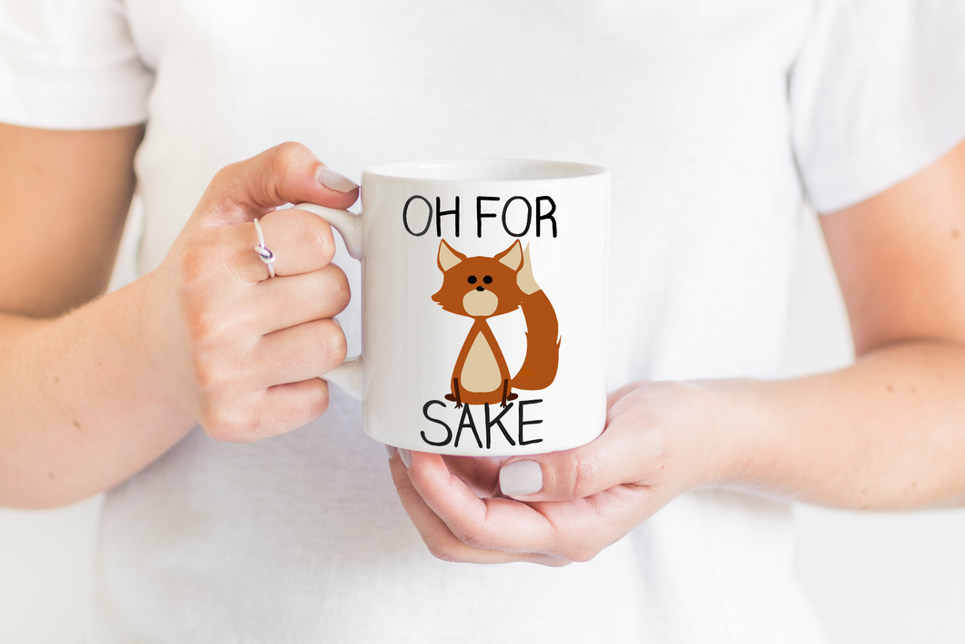 Oh for FOX Sake Coffee Mug